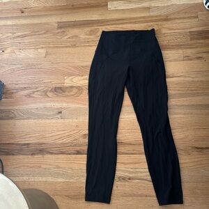 Black Lululemon Unlimit Leggings 25” Size 4